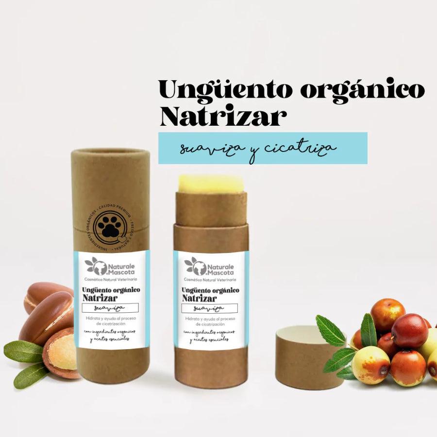 Naturale Mascota Natrizar Ungüento para hidratar almohadillas y nariz de perro 60gr