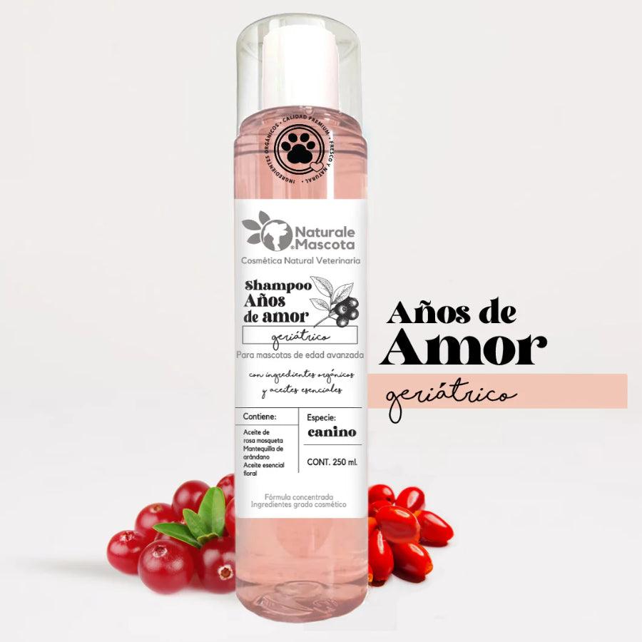 Naturale Mascota Años de Amor Shampoo Natural para perros Viejitos 250ml