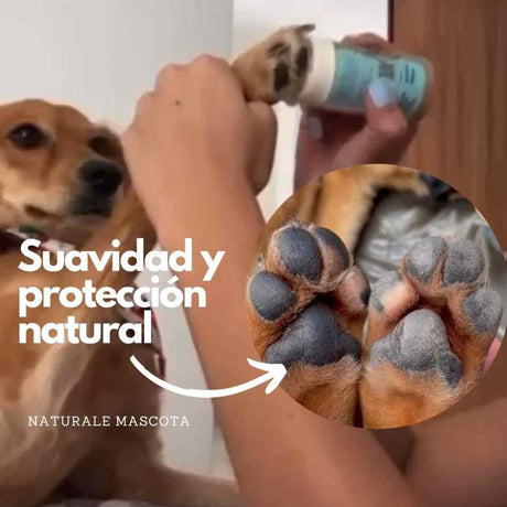 Naturale Mascota Natrizar Ungüento para hidratar almohadillas y nariz de perro 60gr